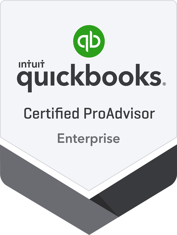 Quickbooks Enterprise Certified ProAdvisor